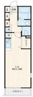 エルスタンザ四ツ谷【3階】の間取り