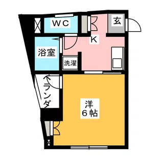 クレールレジデンス文京千石【3階】の間取り