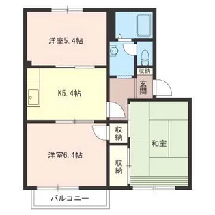 ポレールM【2階】の間取り