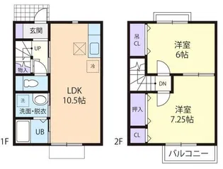 AZUR IIの間取り