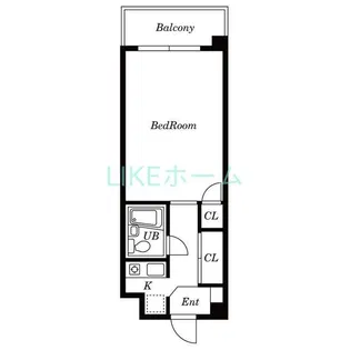 山口ビル【4階】の間取り