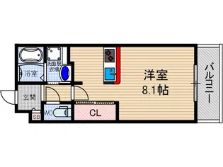 メゾン・ド・エトワール【1階】の間取り