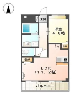 ラピュタ【2階】の間取り