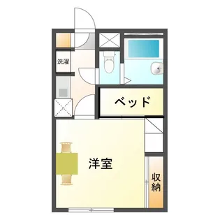 エレガント ノワール【1階】の間取り