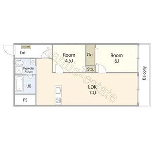 秀和湯島レジデンス【5階】の間取り