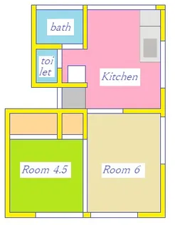 サンセットヒル【1階】の間取り