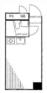 ジュエル浜離宮【4階】の間取り