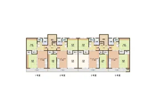 江戸マンション【4階】の間取り