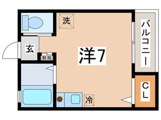 アルメリア【1階】の間取り