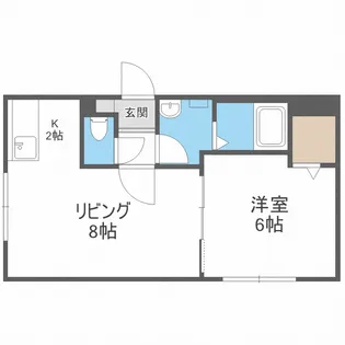 グラン南郷【3階】の間取り