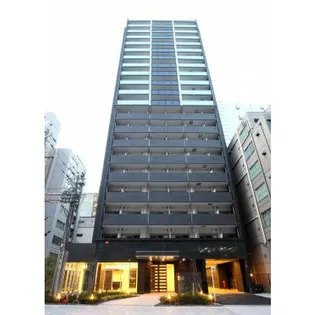 プレサンスタワー北浜【6階】の外観