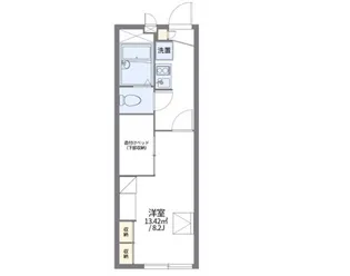 レオパレスセフティ半田【1階】の間取り