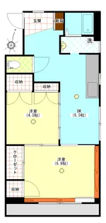 平泉荘【3階】の間取り