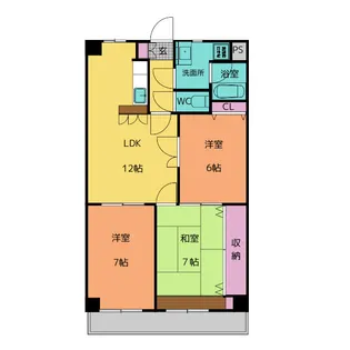 ルールマラン【1階】の間取り
