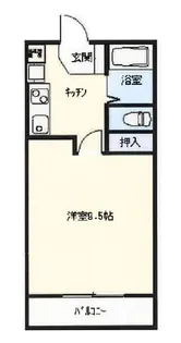 グリーンパール【1階】の間取り