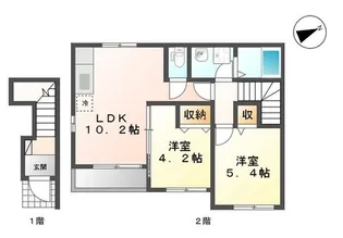 フォレスト ヒルズ【2階】の間取り