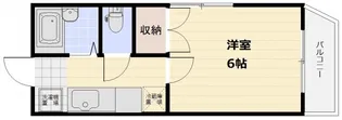 第3カトービル【3階】の間取り
