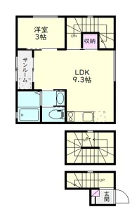 LAPIS春日町【3階】の間取り