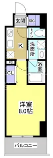 Central S 砂山町【6階】の間取り