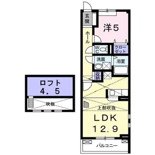 レオネッサ鴻池【2階】の間取り