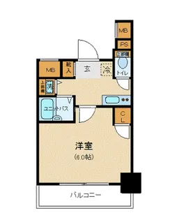 アーバイル新日本橋【5階】の間取り