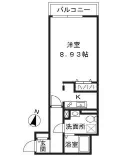 MODULOR三軒茶屋II【3階】の間取り