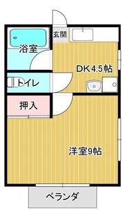クリーンコーポ【1階】の間取り