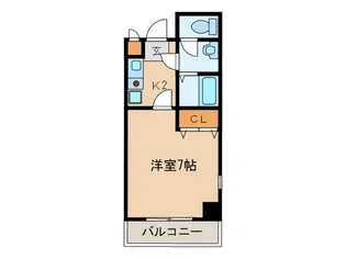 スパジオ博多【3階】の間取り
