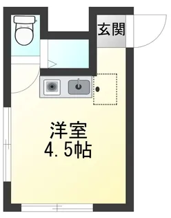 メゾン吉子【2階】の間取り