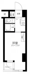 ダイホープラザ多摩川【3階】の間取り