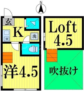 Big A【1階】の間取り