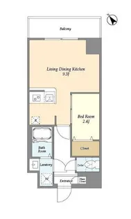 アルファコート曳舟【2階】の間取り