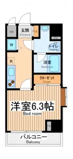 コンデ相模原【11階】の間取り