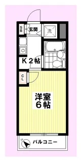 ウィンベルソロ西武球場第二【4階】の間取り