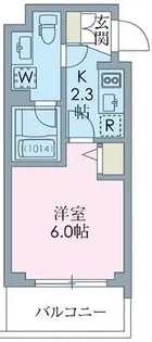 HF八王子レジデンス【6階】の間取り