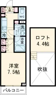 ブライズ世田谷桜【1階】の間取り
