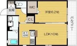 サニーハウスウィステリア【2階】の間取り