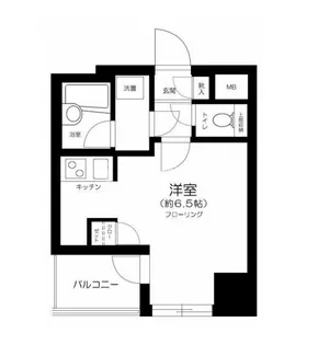 グラーサ銀座イースト【12階】の間取り