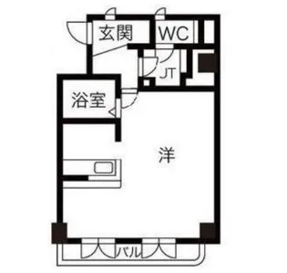 ケープロイヤル【4階】の間取り