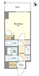 千葉県千葉市中央区新千葉2【マンション】の間取り