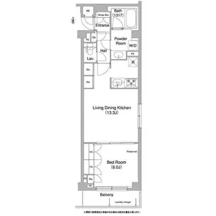 コンフォリア目黒長者丸【3階】の間取り