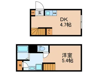 IVY SQUARE西早稲田の間取り