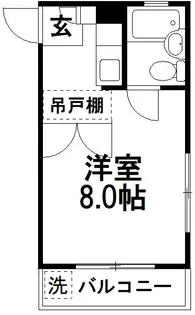 コンフォートマンション西川口【2階】の間取り
