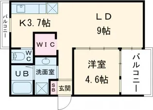tree’s【3階】の間取り