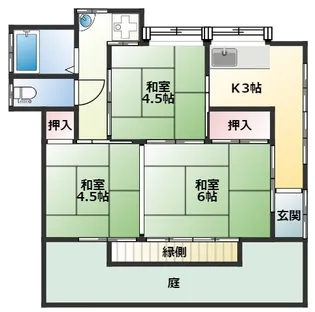 千葉県船橋市飯山満町3【一戸建】の間取り