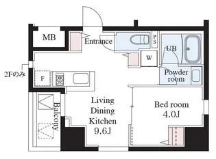 Dear WAN Court 王子飛鳥山【3階】の間取り