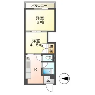 愛知県名古屋市南区三吉町4【マンション】の間取り