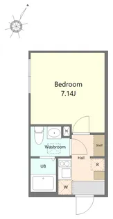 エイグラン 小田急相模原 3【2階】の間取り