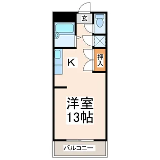 アパートメント31【2階】の間取り