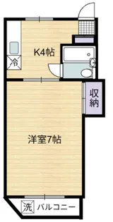 市村マンション【2階】の間取り